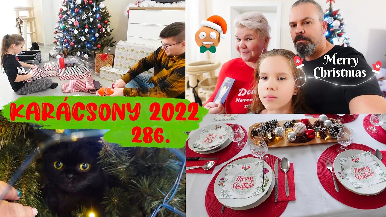 Boldog Karácsonyi Ünnepeket Kívánunk! vlogmas3.--286.rész