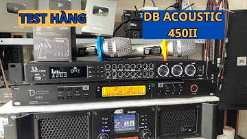 Test micro không dây DB Acoustic 450II chính hãng gửi khách. Liên Hệ: 0909.67.55.40