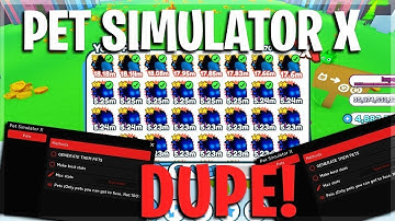 ROBLOX PET SIMULATOR X SCRIPT | DUPE SCRIPT | | Roblox Free Best Hack | Roblox Script Executor