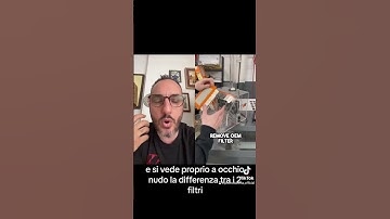 Differenza tra filtro aria normale e Racing