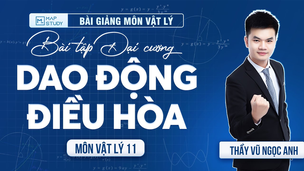 Bài tập Đại cương dao động điều hoà - Bài 2 - Vật lý 11 - Thầy Vũ Ngọc Anh (HAY NHẤT)