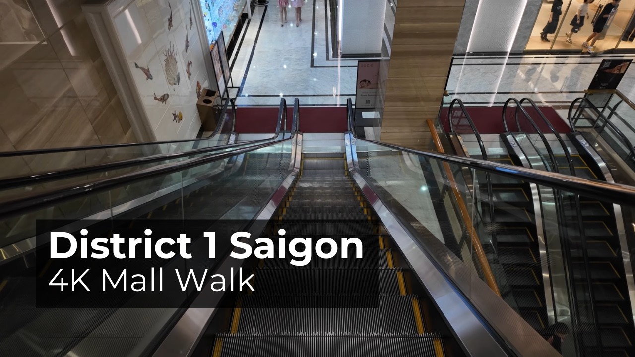 District 1 Saigon Walks 4K | Đồng Khởi, Union Square, Saigon Centre