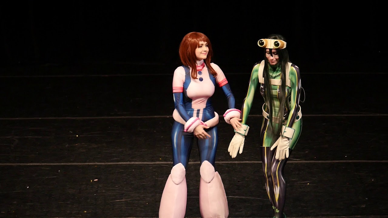 Тогучи-ноябрь-2019  КОМАНДНОЕ ДЕФИЛЕ № 32 Моя геройская академия - Akaomy, Shinigamka, Москва