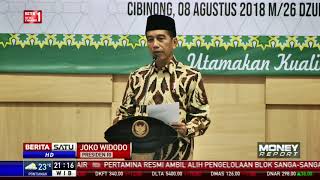 Presiden Jokowi Tepis Tudingan Bahwa Dirinya Antek Asing