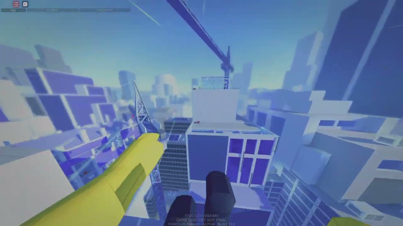 Hudzell:Parkour reborn will be more ground.