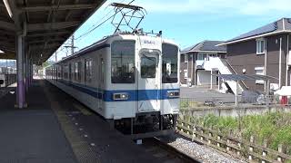 東武鉄道 850系854F 普通館林行　福居駅　2022.05.10撮影