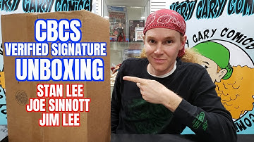 Comic Haul // CBCS Verified Signature Unboxing