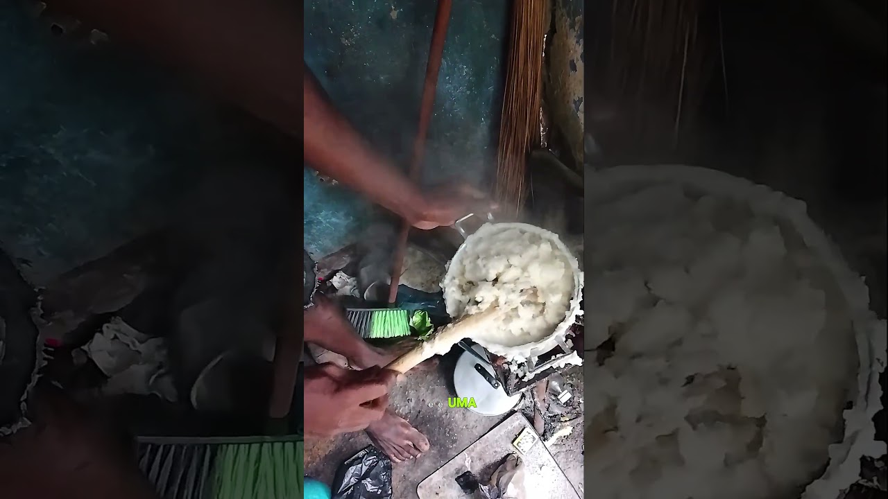 A FAMOSA POLENTA AFRICANA - Fiz a CHIMA que alimenta um continente inteiro