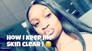 How I Maintain Clear Skin | INDIAN HEALING CLAY MASK | CHANEL BADASS