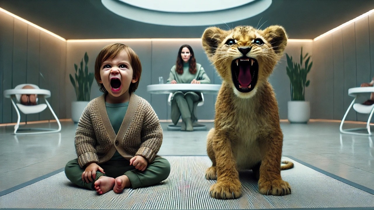 Детёныши Альфы пропали без вести на несколько дней. Их нашли, когда они учили человеческих детей ...