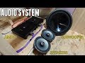 Installing an awesome audio system in the bus  amps speakers subs  head unit