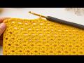 Easy Crochet Mini Shell Stitch 🧶 Beautiful Lace Pattern Tutorial