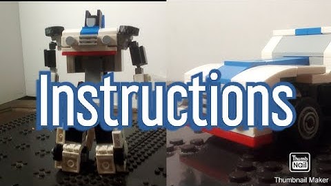 How to build: Lego Transformers G1 Jazz