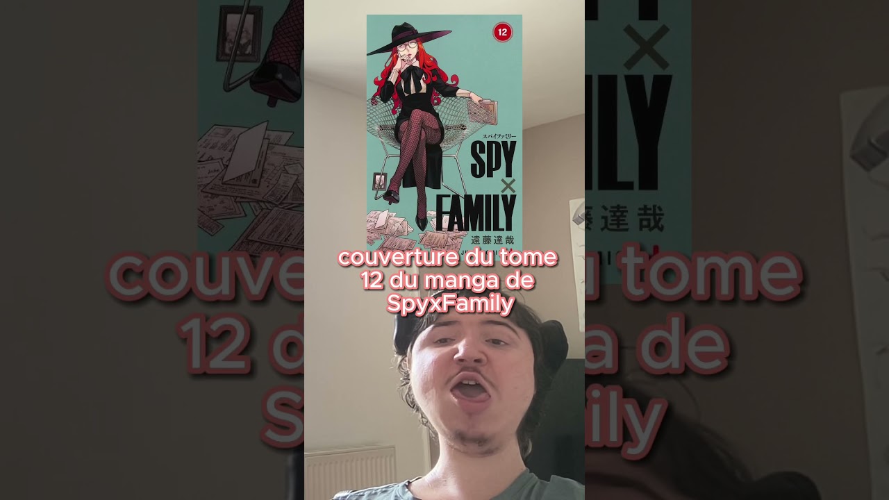 Couverture du tome 12 du manga SPY X FAMILY ! 