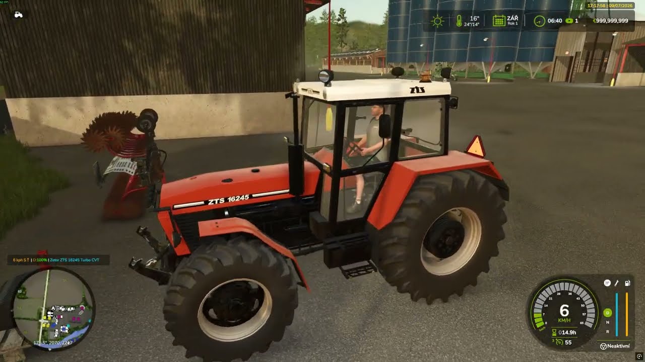 Zetor ZTS 16245 Sons Reais