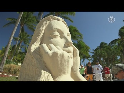 Во Флориде прошёл конкурс песчаных скульптур (новости)