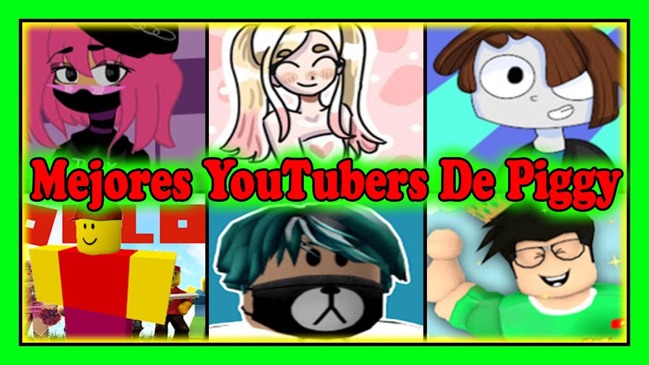 🤩 Top 6 MEJORES YouTubers de Piggy 🐷 *Parte 3* michiroblox
