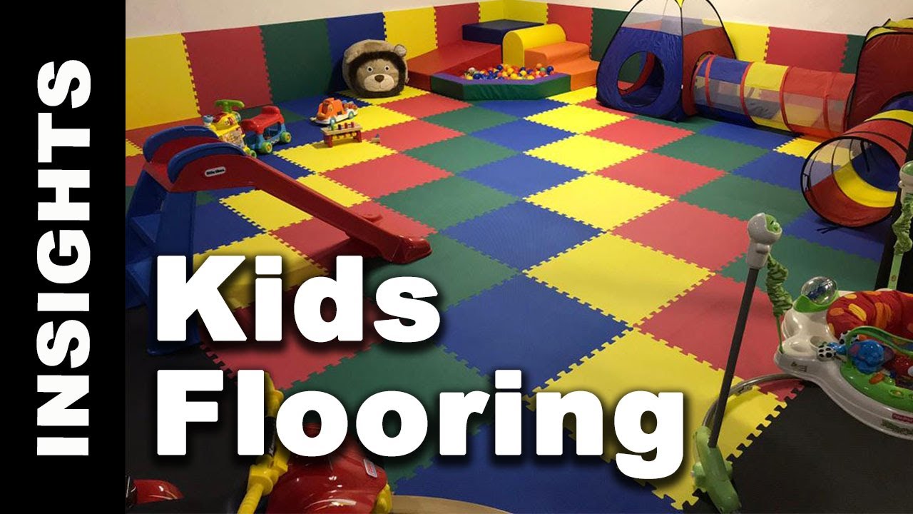 Play Washable Vinyl Mat  Kids Indoor Gym & Playroom Flooring
