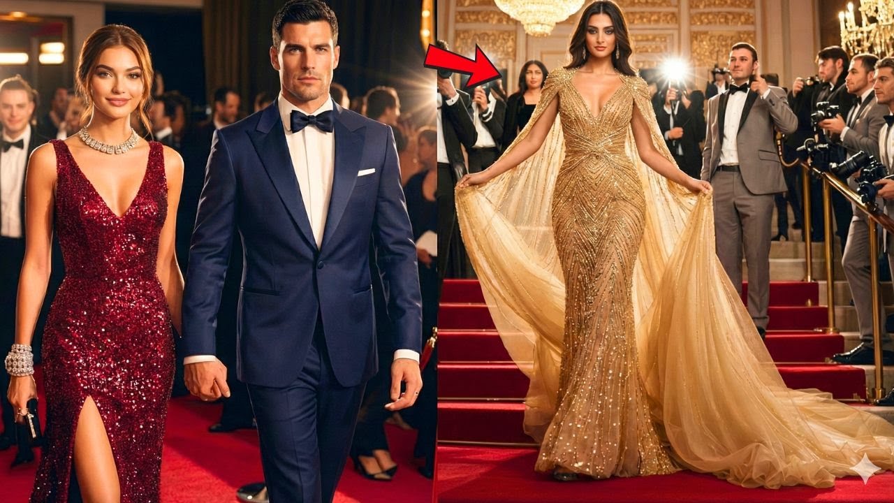 Lui portò l’amante al gala… ma sua moglie rubò tutta l’attenzione.