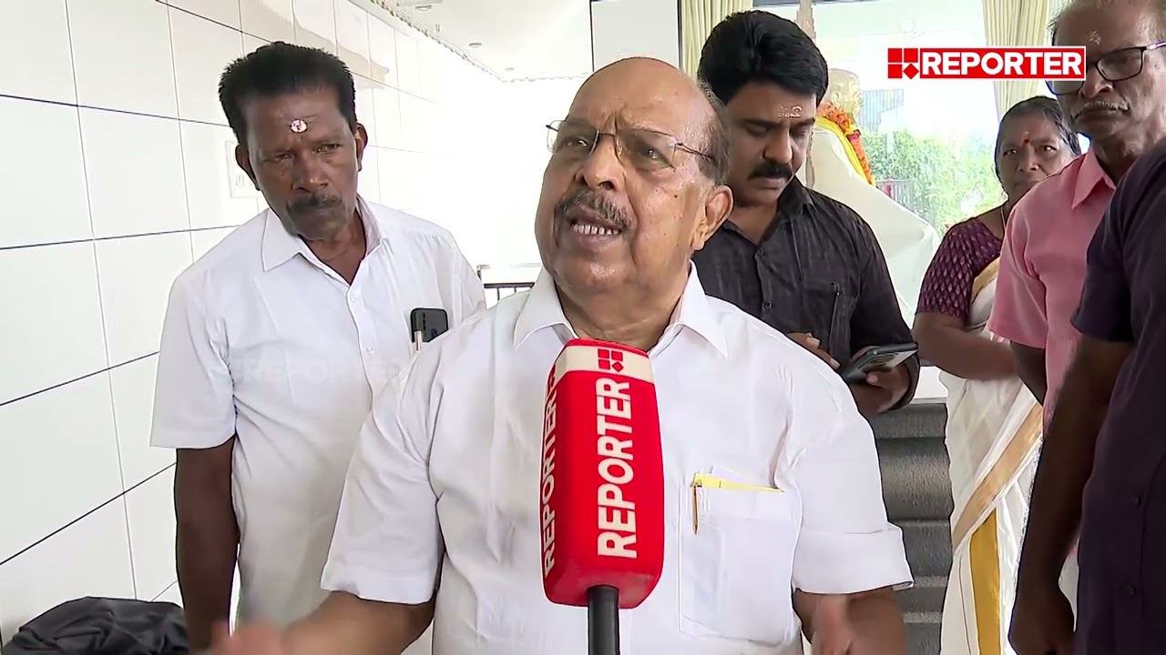 'മൈക്കിനു മുന്നിൽ വന്ന് അയ്യപ്പാ എന്ന് വിളിക്കേണ്ട കാര്യമില്ല'; PS പ്രശാന്തിനെതിരെ G Sudhakaran