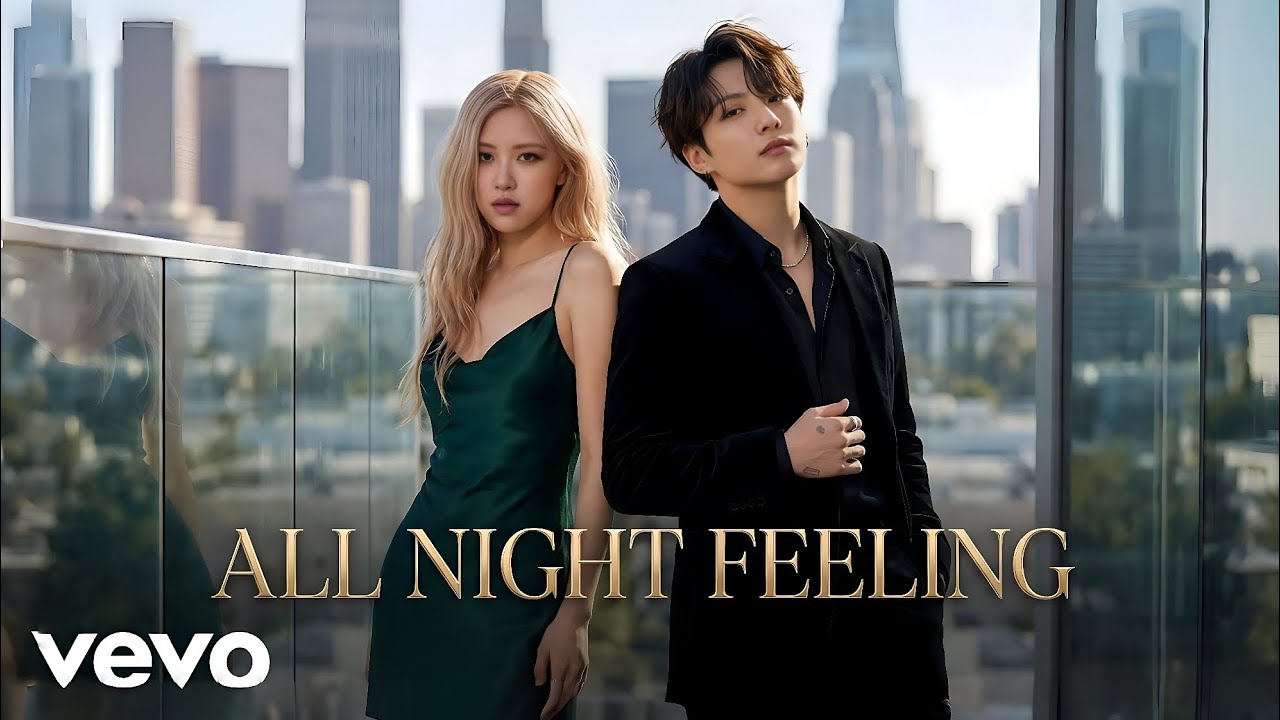 Rosé & Jungkook — All Night Feeling (Official Music Video)