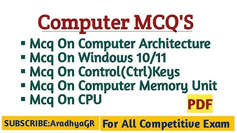 Computer MCQ
