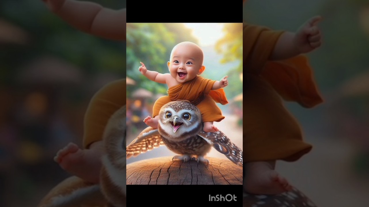 little monk so cute 🥰