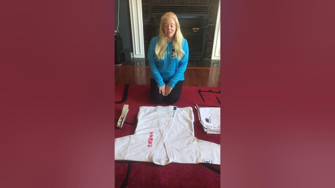 How To Properly Fold Your Karaté Uniform YouTube