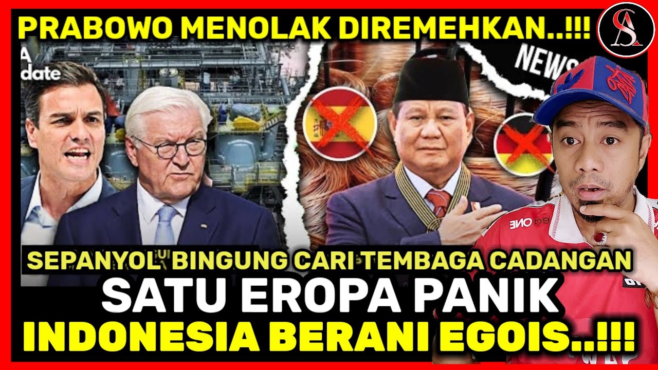 Dunia Dibuat Heboh Jerman Spanyol Kena Masalah Akibat Ketegasan Prabowo Stop Impor Tembaga!