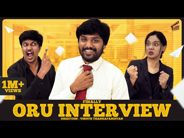 Finally Oru Interview 👔 | Hello 😂 | Bhaarath | English Subtitles | 4K class=