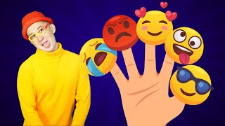 Emoji Finger Family Song | Nursery Rhymes | CoCo Kids Songs Family