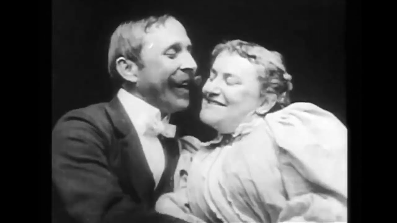 1896 - The Kiss of the Widow Jones/ May Irwin kiss - William Heise (Edison Studios)