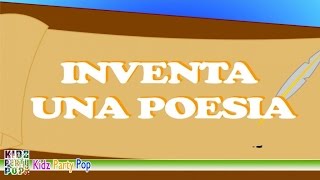 Canzoni per bambini - Inventa una poesia | Video animato