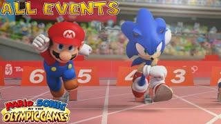 Mario & Sonic at the Olympic Games (Wii) [4K]  All Events