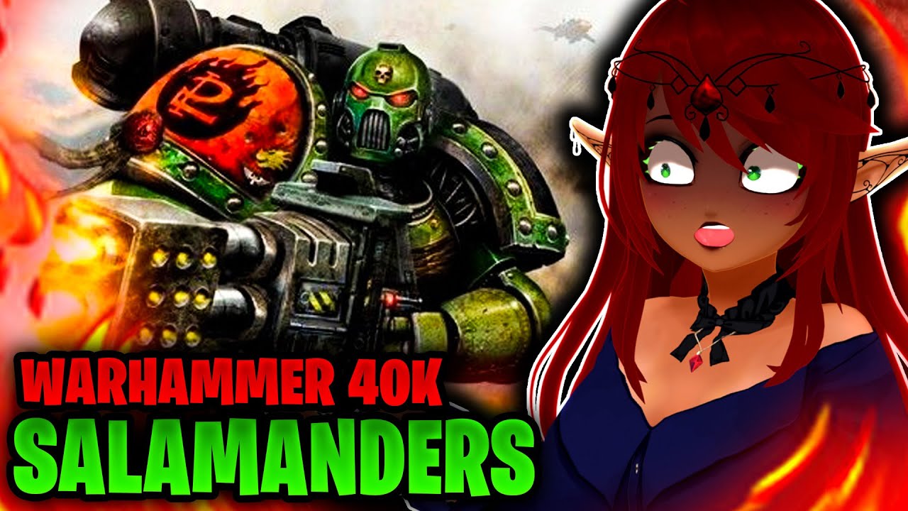 SPACE MARINE LEGIONS! SALAMADERS!! | Warhammer 40k Bricky Reaction