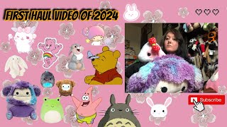 My first haul plush video of 2024. Squishmallows, Disney, My Neighbor Totoro, Jellycats and more.