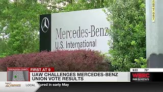 UAW challenges Mercedes-Benz union vote results