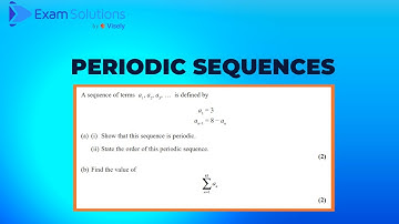 A level Edexcel June 2022 Paper 2 Q3 - Periodic sequences | ExamSolutions