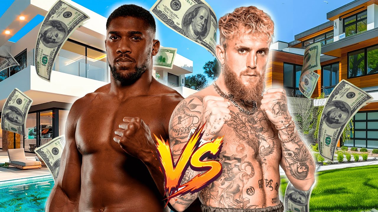 Jake Paul vs Anthony Joshua: ¿QUIÉN ES MÁS RICO?