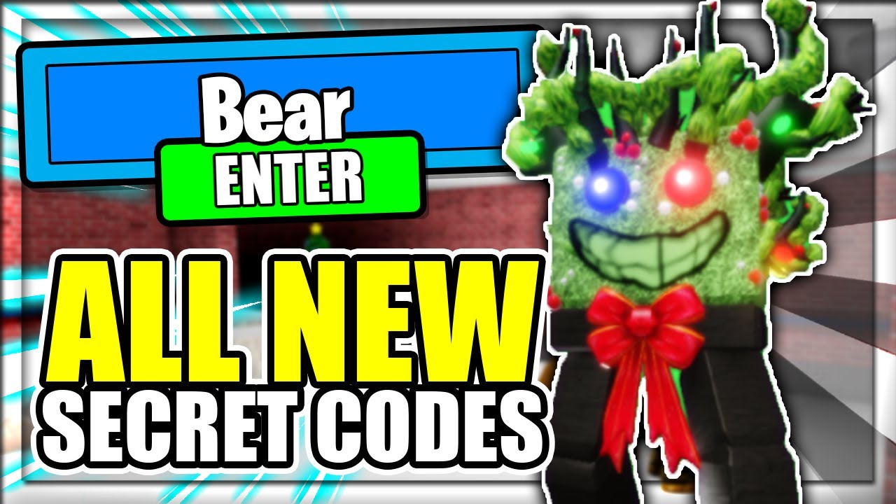 Roblox Bear codes (August 2023)