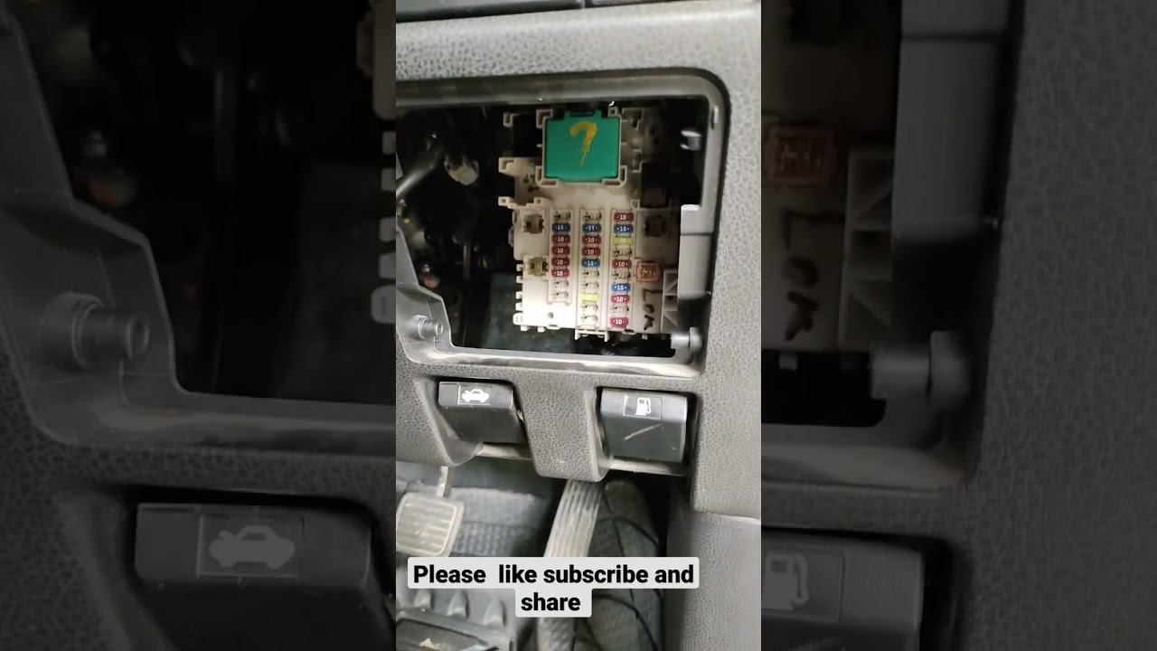 isuzu d max cigarette lighter fuse location Where is the fuse box located in the Isuzu D Max? (With video)
