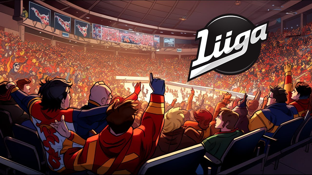 Liiga - Millä joukkueella on käynyt eniten katsojia kotiotteluissa (1975-2023) | Bar Chart Race