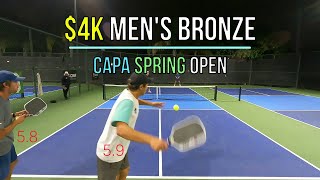 $4k Men's Open Bronze Chiron(5.8) Jericho(5.9) vs Nate(5.5) Flynn(5.4) CAPA Spring Open