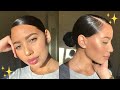 Sleek Low Bun Tutorial♡