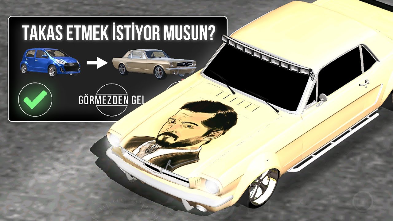 Sadece TAKAS Yaparak ZENGİN OLDUM 6 !! Car Parking Multiplayer