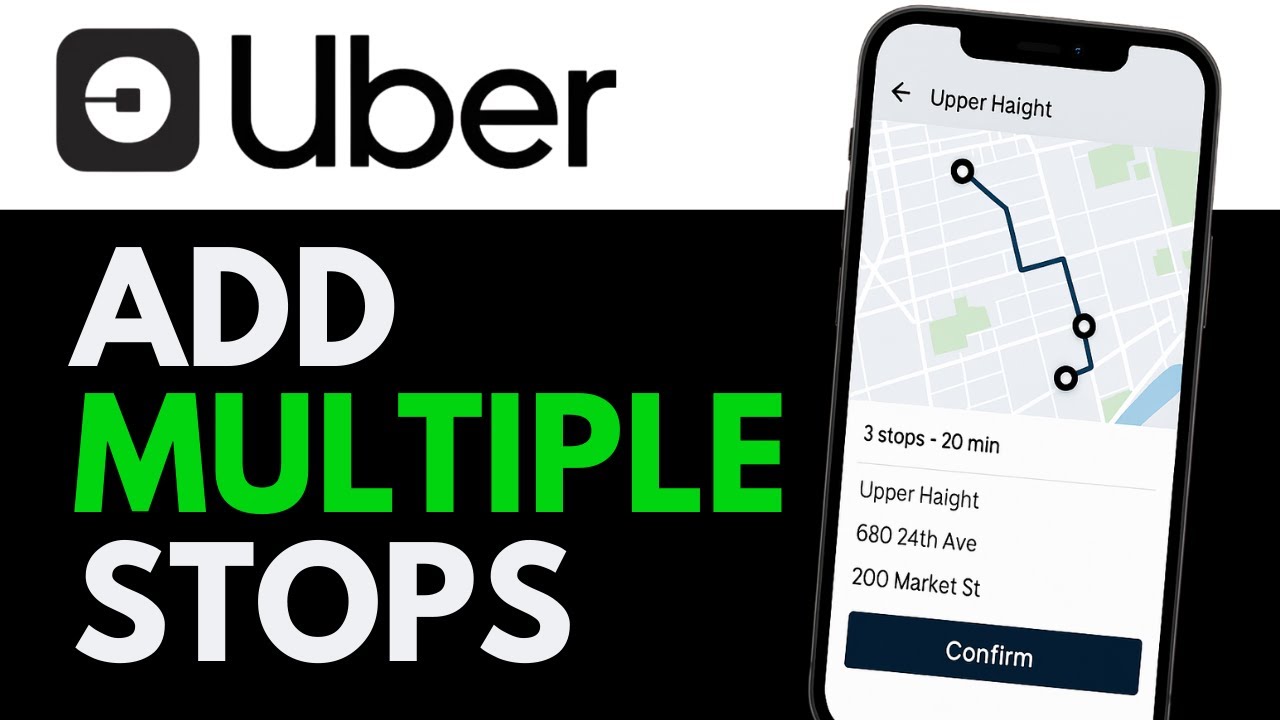 How To Add Multiple Stops In Uber (2025) | Add Stops During Uber Ride ...