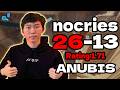 nocries 26-13 | Rating 1.71 | FACEIT NA | +VOICE | anubis | Apr 20, 2026