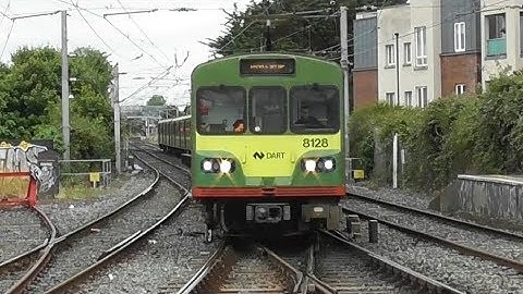 Irish Rail 8100 Class Dart Train 8128 - Howth Junction Station, Dublin