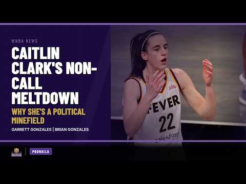 Caitlin Clark's Non-Call Meltdown: Why She's a Political Minefield | Podhalla