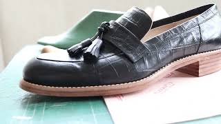 Hand-Made Loafers! Pattern making, Assembling, Sewing, Lasting, Sole&Heel Making! [Shoemaking Pro]